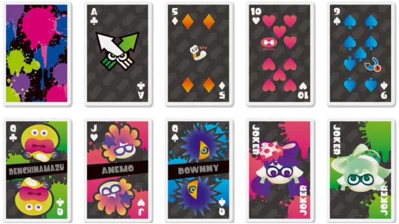 Splatoon cards shop
